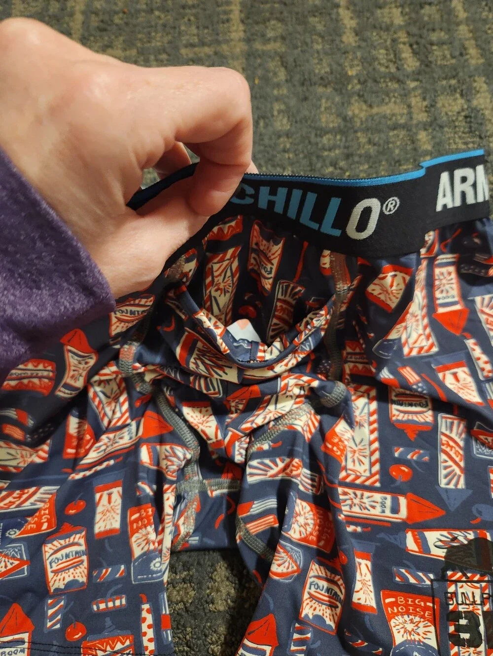 Duluth Trading Men's 3D Bullpen Armachillo Boxer Briefs Sz Medium